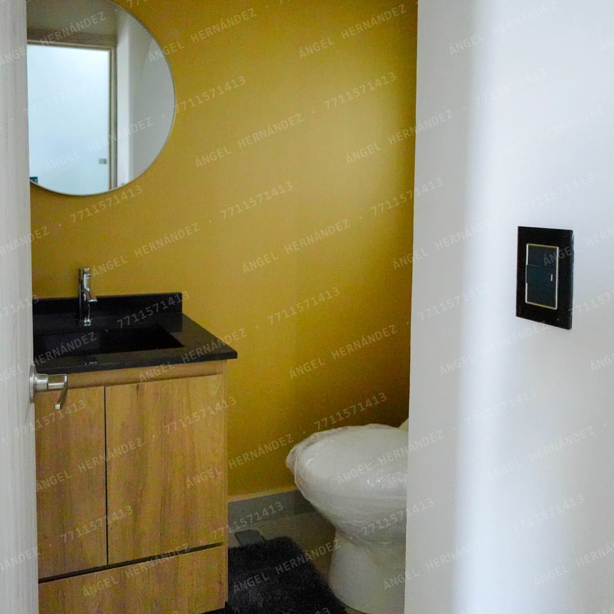 Medio baño de visitas en planta baja de modelo Amaral Ampliada